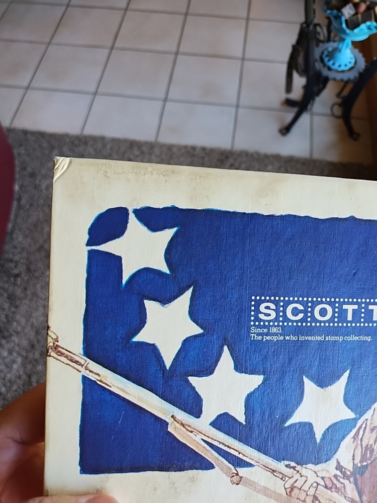 1975 Scott Stamp Album 1976 American Bicentennial United States Binder