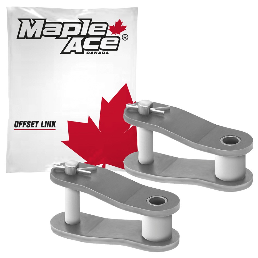 CA620 Offset Half Link for Agricultural Roller Chain (Qty 2)
