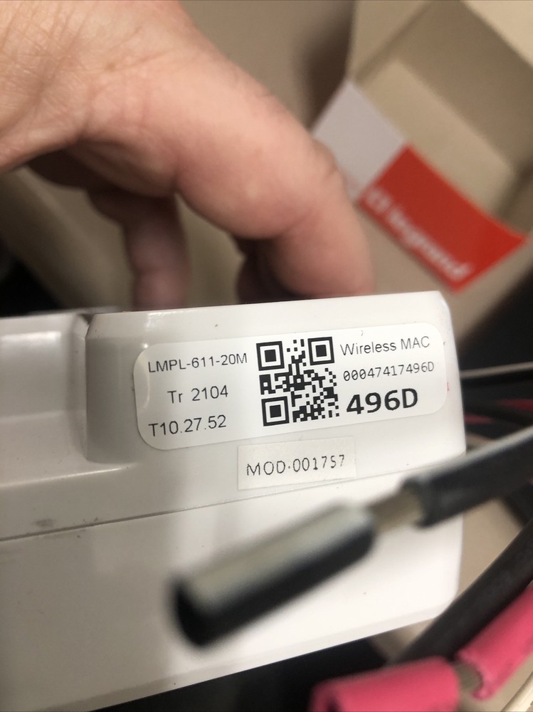 LEGRAND WATTSTOPPER LMPL-611-20M WIRELESS PLUG LOAD CONTROLLER