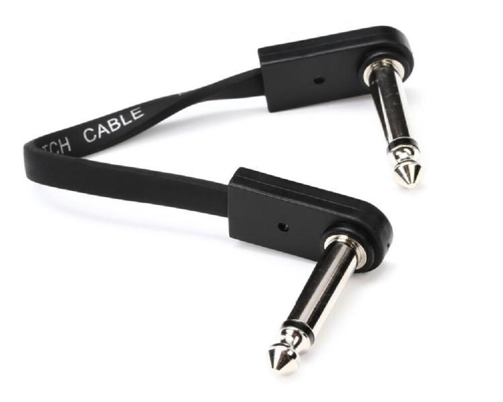 NEW EBS Deluxe Flat Patch Cable - Right Angle to Right Angle - 10cm (3.94")