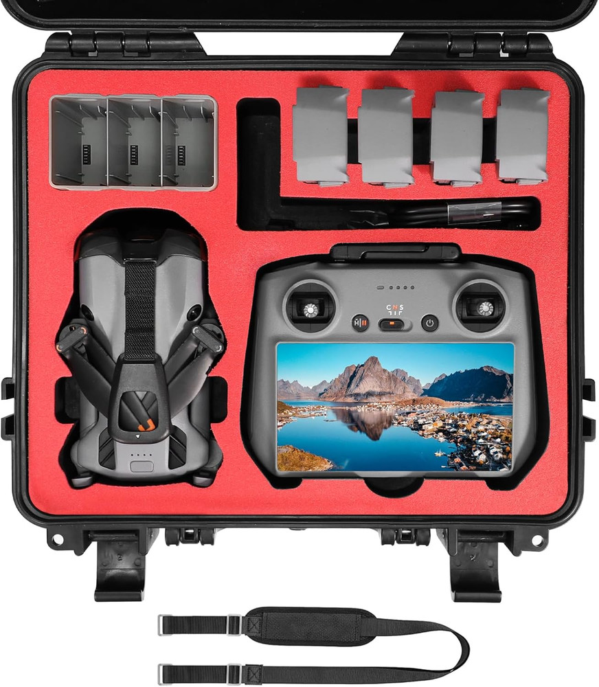 Hard Case for DJI Mini 5 Pro/Fly More Combo/Plus Waterproof Carrying Case...