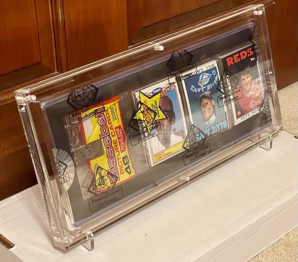 Clear Acrylic BBCE Rack Pack Holder Display w/ Stand Or Wall Hang