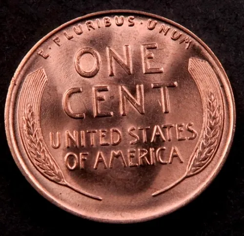 1935-S Lincoln Wheat Penny Cent - Gem BU Red