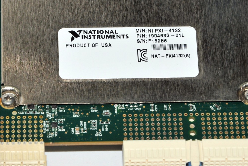 National Instruments NI PXI-4132 Precision SMU Module / Source Measure Unit