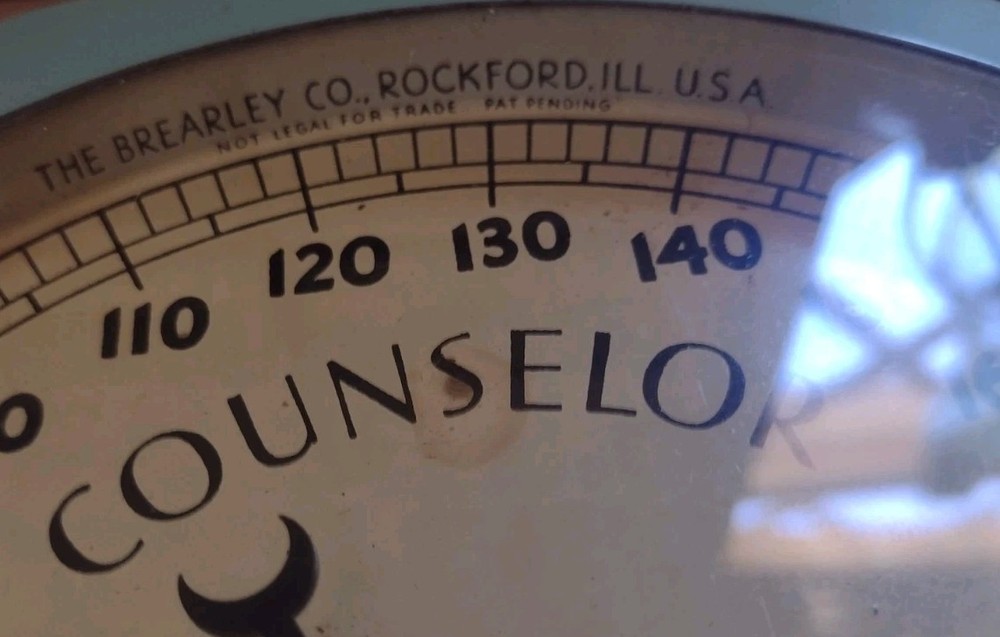 Vintage Counselor Scale Brearly Co.
