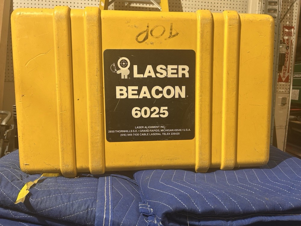 Laser Alignment Laser Beacon #6025 W/ Universal AC Converter Construction Tool