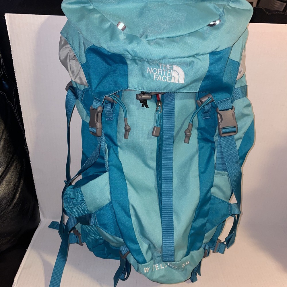 North Face Altea Hiking Back Pack Teal Size Large