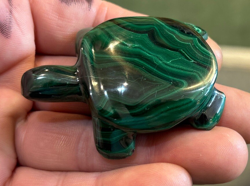 2” Malachite Turtle