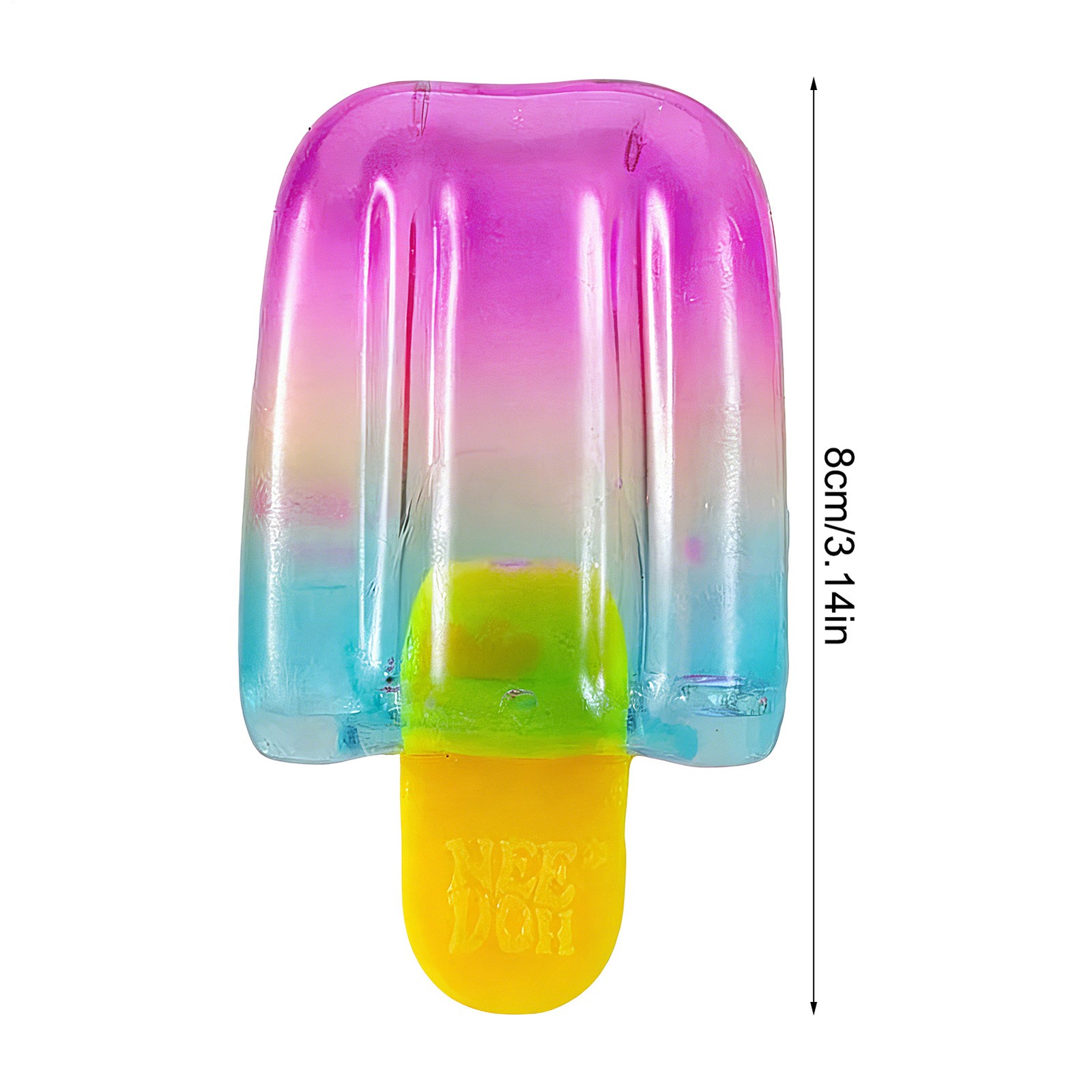 NeeDoh Nice-Sicle Fidget Squish Toy Popsicle Blind Box Squeeze Ball Random
