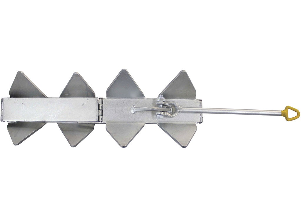 Extreme Max 3006.6652 BoatTector Zinc-Plated Cube Anchor (Box Style) - 19 lbs.