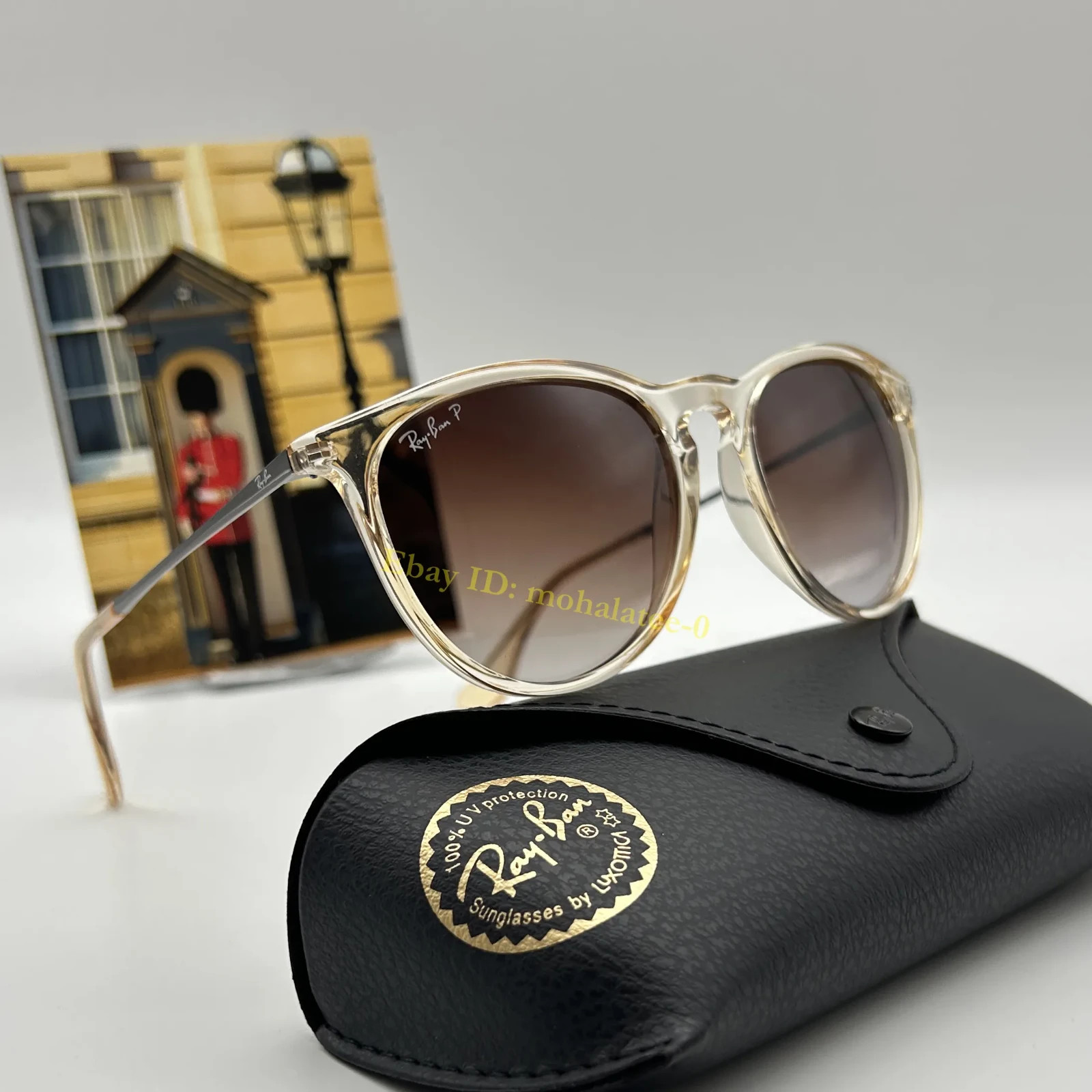 *New* Ray-Ban RB4171 Erika Polarized Sunglasses 6514/13 Brown Gradient UV400