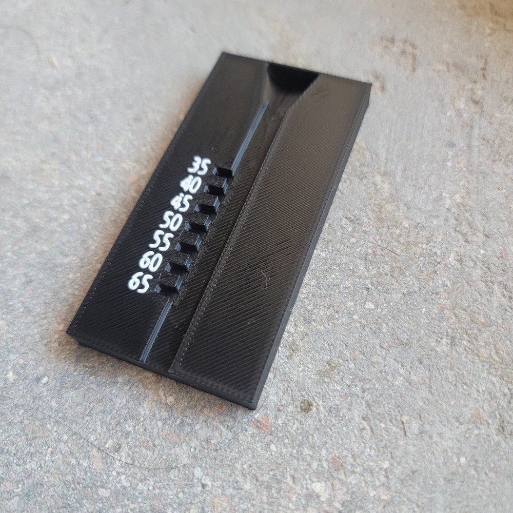 Golf Tee Hight Marker Jig