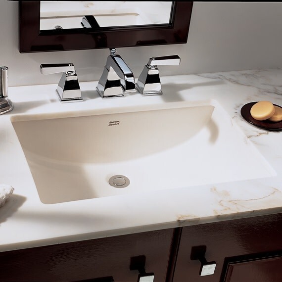 American Standard white undercounted lav 21x14
