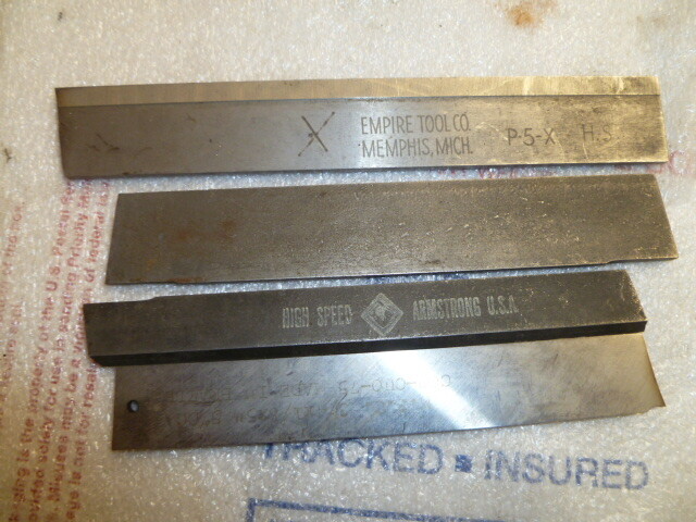 PART OFF CUT OFF BLADES