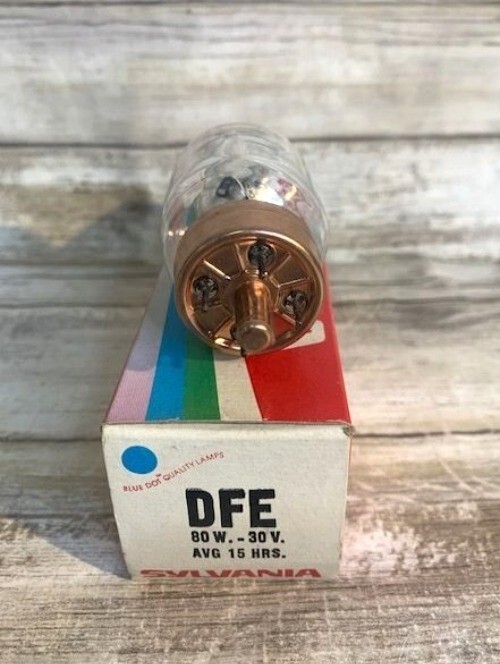 Sylvania Projector Lamp Bulb DFE 80W 30V New in Open Box