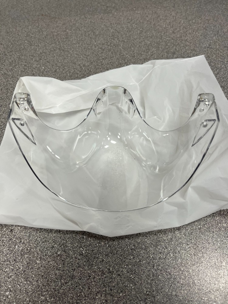 Clear, Reusable Protective Face Shield, Does not Include Arms/Temples