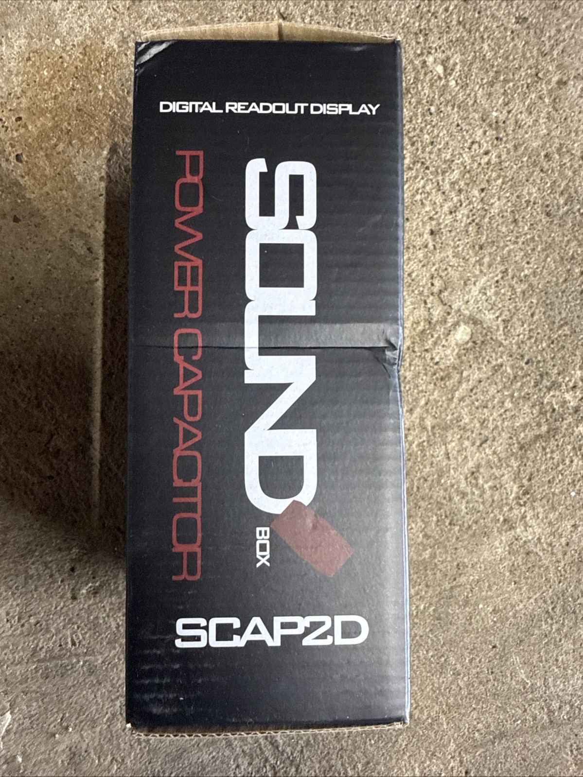 SoundBox SCAP2D, 2.5 Farad Digital Capacitor for Car Audio - 2500 Watts