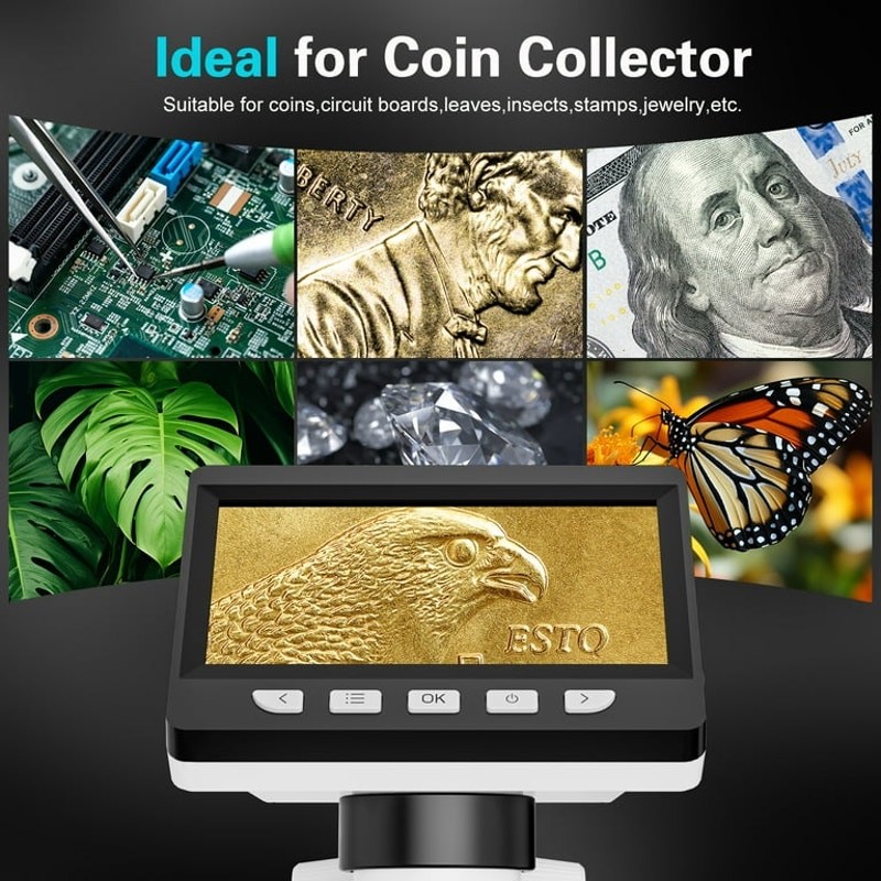 4.3" 1080p LCD Digital Microscope