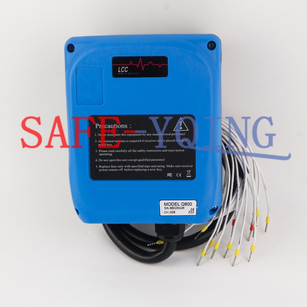 8Button Single Speed Hoist Crane Industrial Wireless Remote Control Single Q800