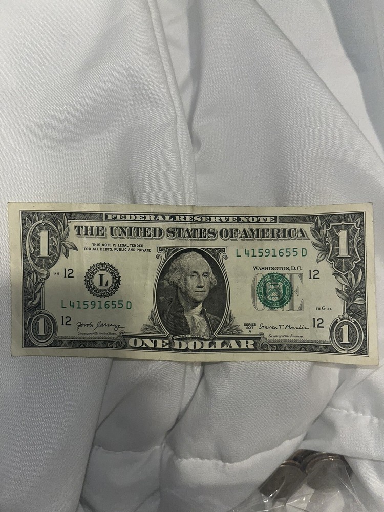 U.S. Dollar bill Error