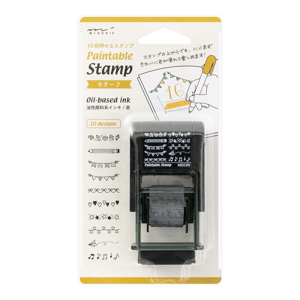Midori 35382006 Stamp Rotating Stamp Motif Pattern
