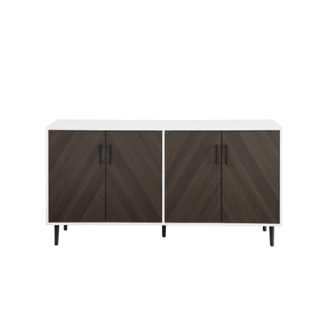 Cabinet Buffet Sideboard Storage Modern Kitchen Doors Console Table Room Living