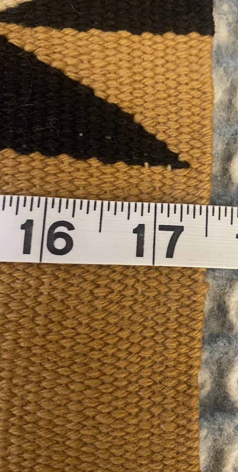 Germantown Navajo Pillow Square First Quarter 20th Century 17-1/2” x 17-1/2”