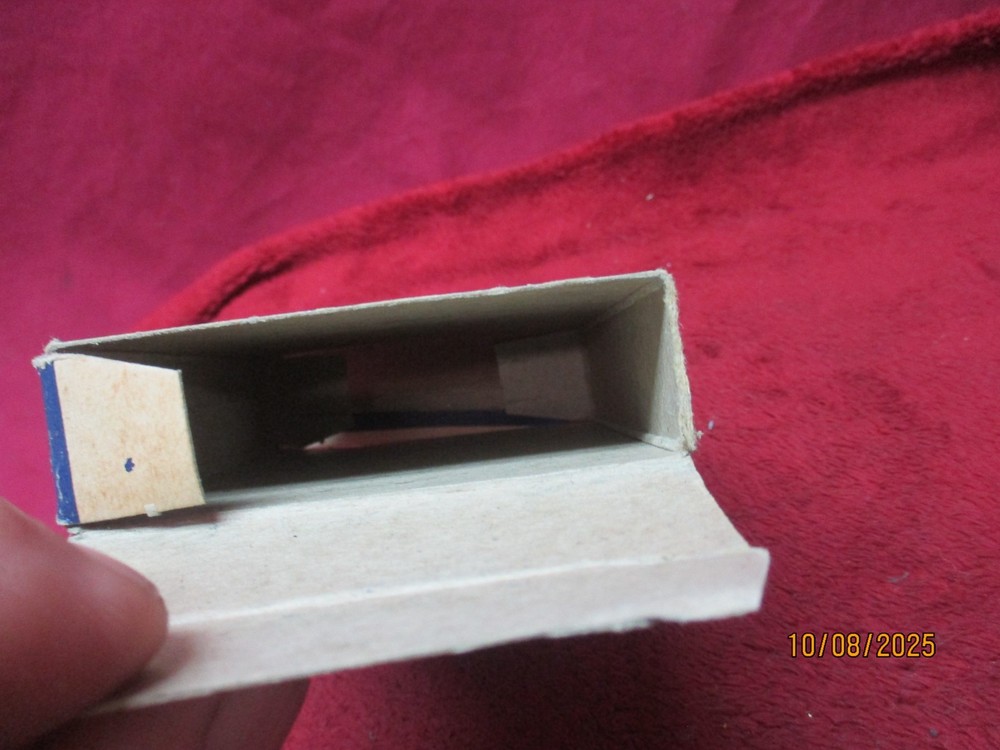 Vintage Interarms, 8mm Soft Point, Ammo Box, (Empty), No Insert