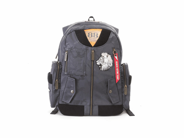 Aviation 88 inspired Uproar Backpack  Unique Design  based on MA-1 Bomber Jacket