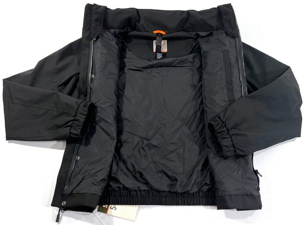 NWT LARGE 5.11 TACTICAL WATERPROOF JACKET SHELL ONLY BLACK 48360 LARGE REGULAR