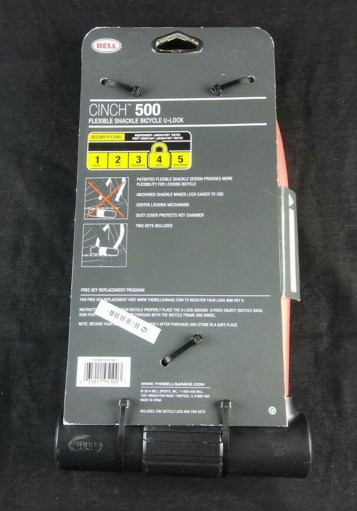 Bell Cinch 500 Flex U-Lock