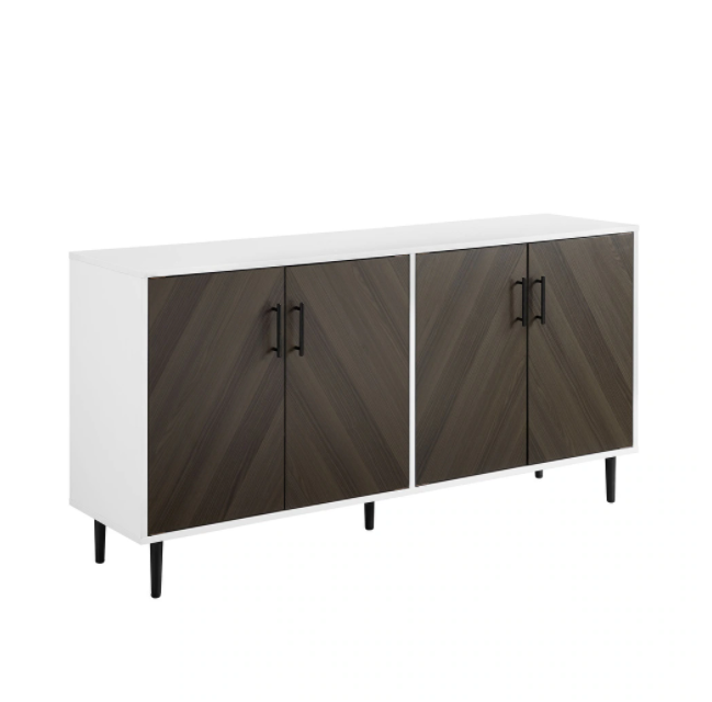 Cabinet Buffet Sideboard Storage Modern Kitchen Doors Console Table Room Living