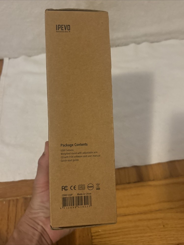 Ipevo Point 2 View Web Cam-NEW IN BOX