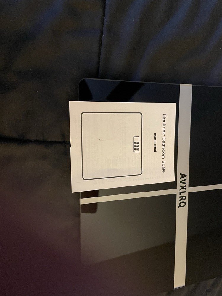 MIB digital bathroom scale glass