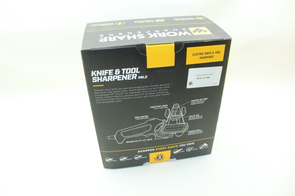 Work Sharp WSKTS2 Mk.2 Electric Knife and Tool Sharpener