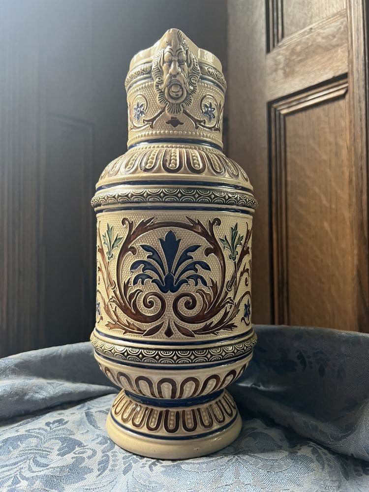 Beer Pitcher - Bacchanalian Vine motif