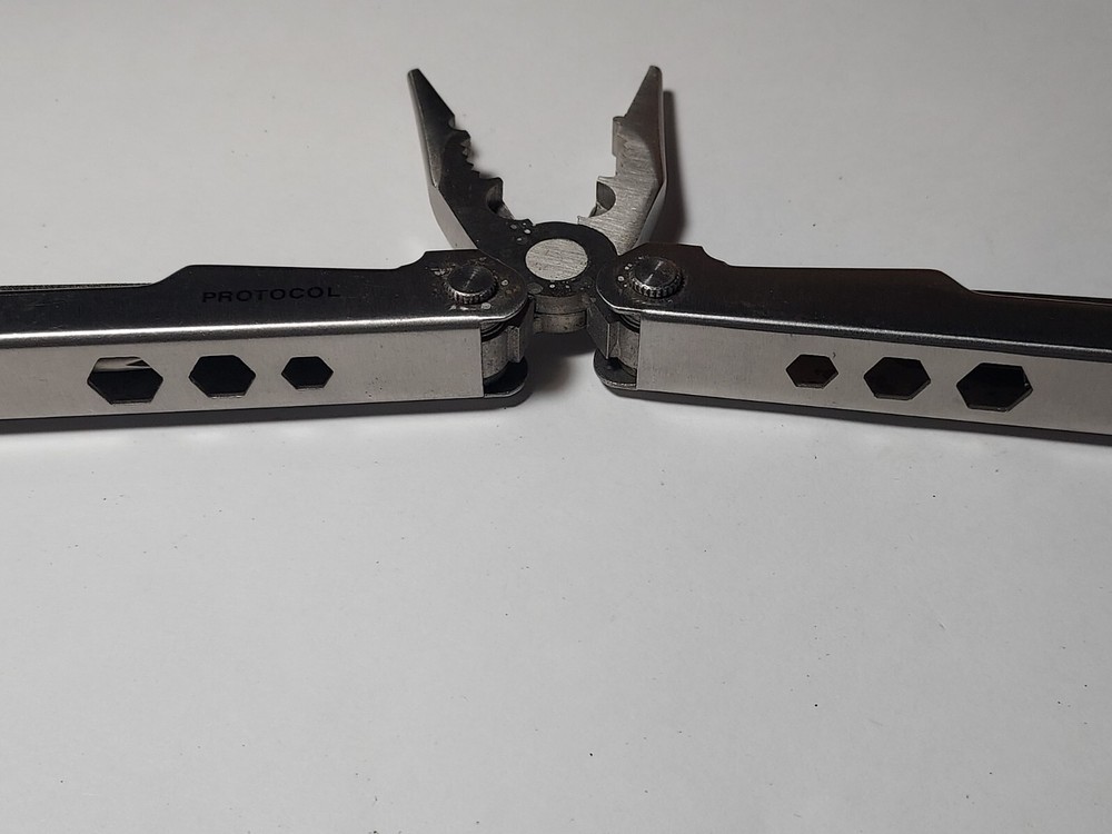 2 Protocol Multi Tools - Pliers, Blade, Screwdrivers