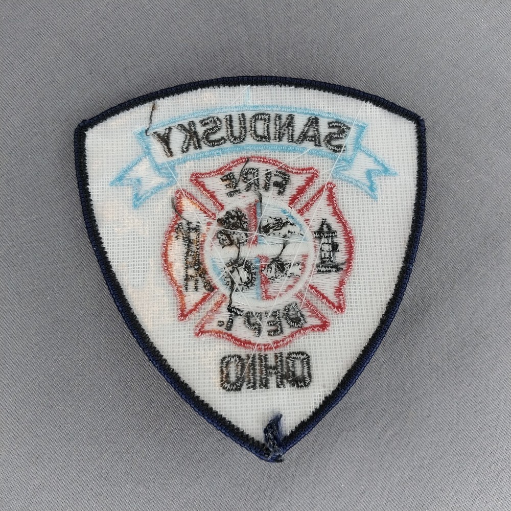 Sandusky Fire Dept. 4" Patch OH Ohio
