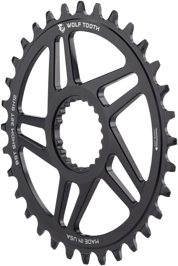 Shimano Hyperglide+ Direct Mount Chainrings - Wolf Tooth Direct Mount Chainring