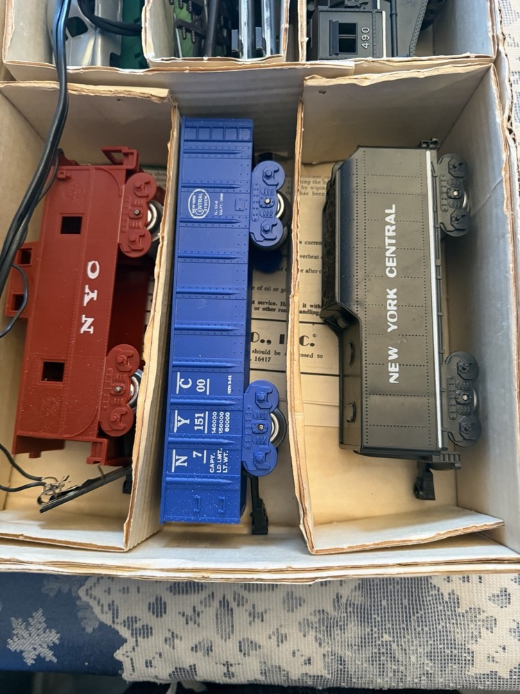 MARX NO. 4665 ELECTRIC TRAIN SET - O SCALE- W/ BOX