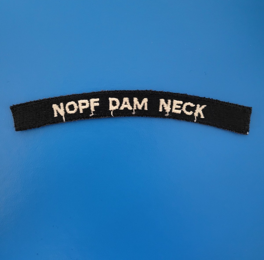 US Navy NOPF DAM NECK Naval Ocean Processing Facility Virginia Beach UIM Patch