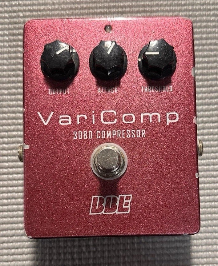 BBE VariComp Compressor Pedal – Ross-Style Compression – Smooth, Warm-Used