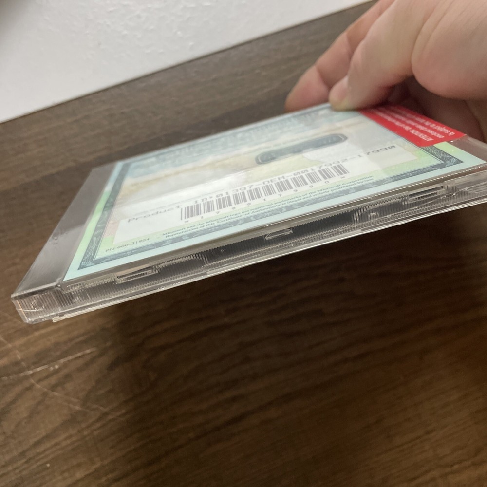 Microsoft Encarta 1997 97 Encyclopedia Version 1.0 Auth. New Sealed CD Rom Disk