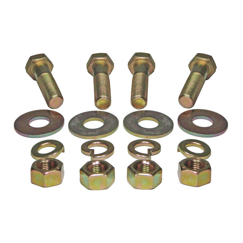 Pintle Hook Mounting Bolt Kit - 1/2 Inch Grade 8 (MK-128)