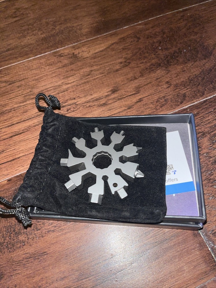PARIGO Upgraded Snowflake Multi Tools Gifts Multitool