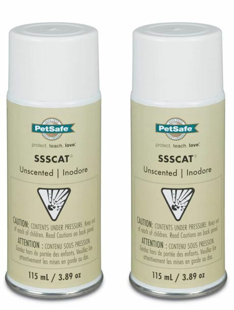 PetSafe PPD17-16165/PAC19-13975 2 Spray Cans Refill Cat Pet Deterrent SSSCat