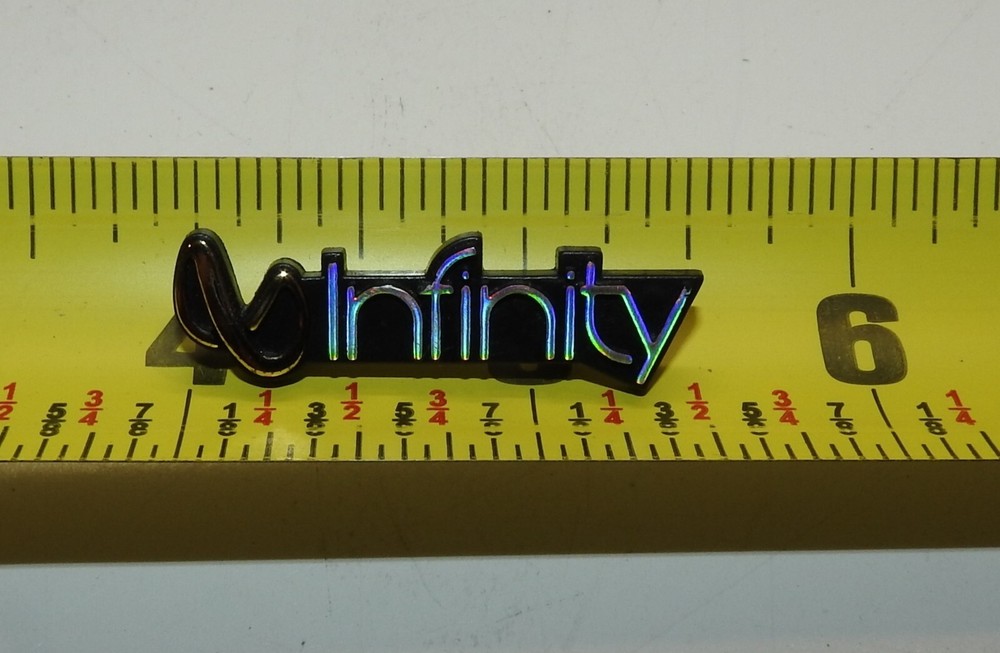 INFINITY PRIMUS 360 BADGE EMBLEM LOGO REMOVED FROM FRONT GRILL