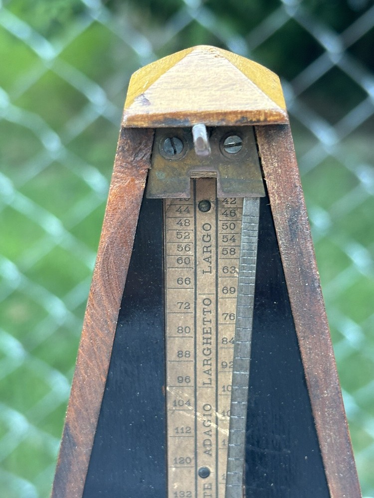 Vintage Maelzel Metronome By Seth Thomas Clocks