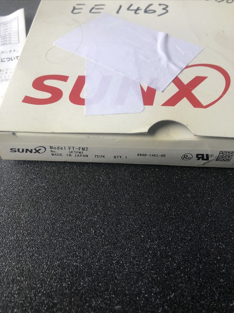 SUNX FIBER OPTIC SENSOR, FT-FM2, 0800-146-00