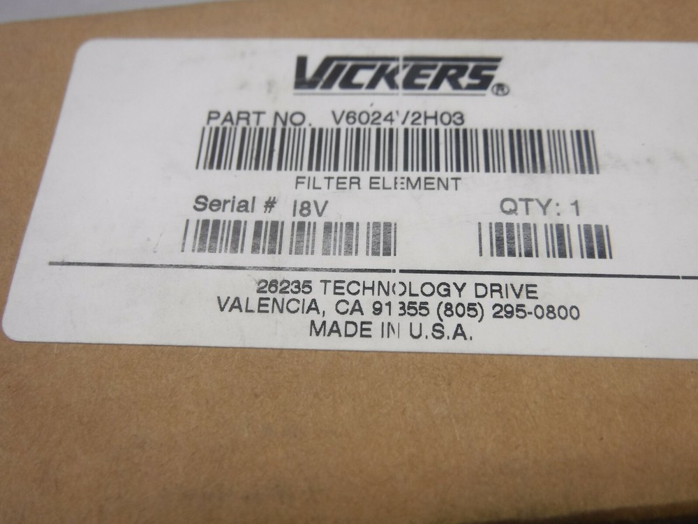 Vickers Filter Element V6024V2H03